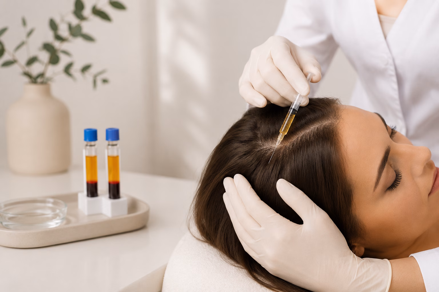 Mezoterapia igłowa skóry głowy osoczem bogatopłytkowym – naturalna stymulacja wzrostu włosów